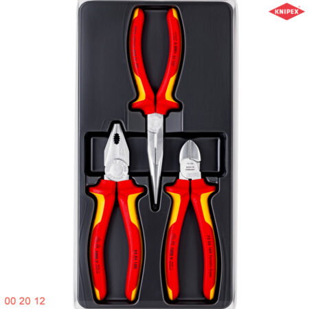 Bộ kìm cách điện 1000V 3 cây Knipex 00 20 12 (1)