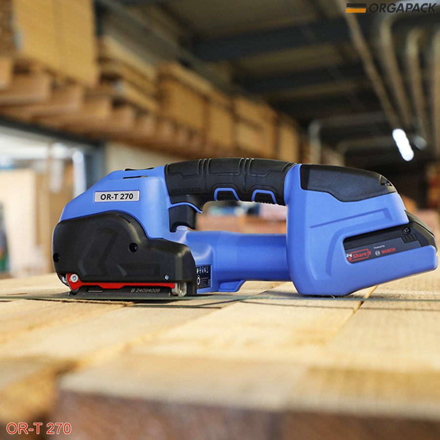 OR-T 270 Orgapack: Máy đóng đai nhựa cầm tay 16 mm
