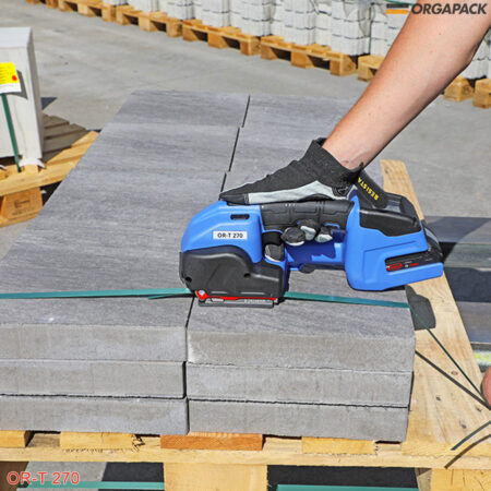 ứng dụng Máy đóng đai nhựa cầm tay 16 mm OR-T 270 Orgapack (1)