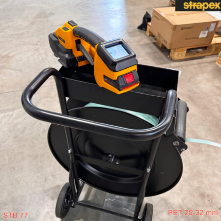 Máy đóng đai nhựa 25-32 mm cầm tay dùng pin STB 77 Strapex