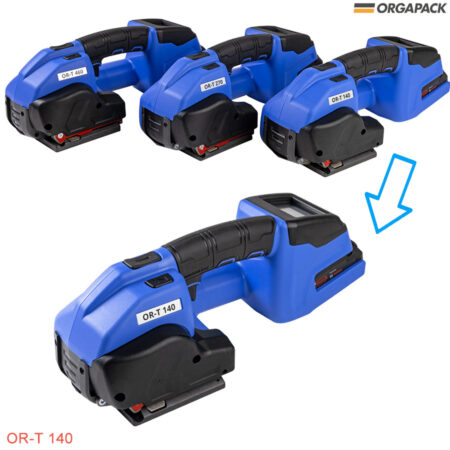 Máy đóng đai nhựa 9-13 mm, dùng pin OR-T 140 Orgapack