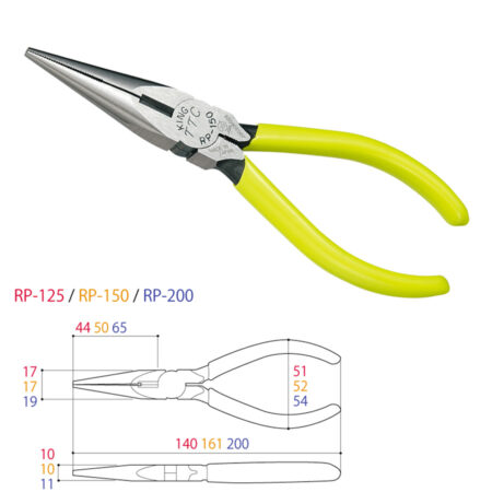 Kìm mũi nhọn dài Tsunoda RP-125/ 150/ 200