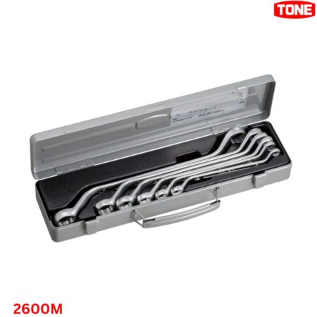 TONE 2600M Bộ cờ lê hai đầu vòng 45° 6 chi tiết hệ mét