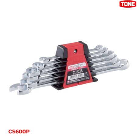 TONE DSB600P Bộ cờ lê hai đầu miệng hệ mét 6 chi tiết