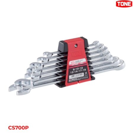 TONE CS700P Bộ cờ lê vòng miệng 7 chi tiết hệ mét