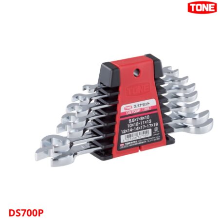 TONE DS700P Bộ cờ lê hai đầu mở hệ mét 7 chi tiết