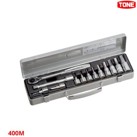 TONE 400M Bộ đầu khẩu lục giác 13 chi tiết đầu 1/2 inch