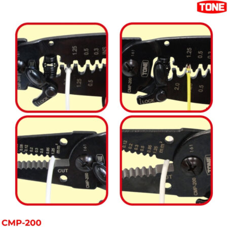 TONE CMP-200 Kìm điện đa năng - 1