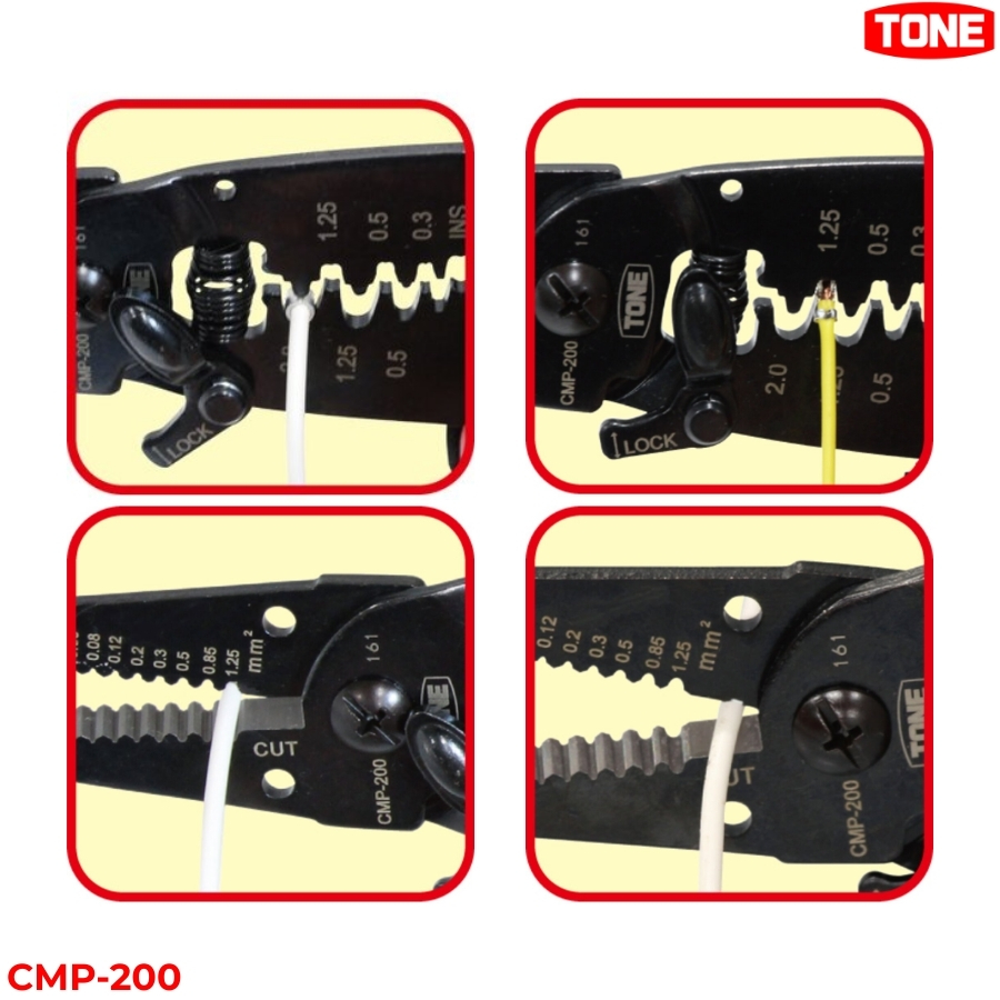 TONE CMP-200 Kìm điện đa năng - 1