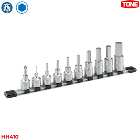TONE HH410 Bộ đầu khẩu lục giác 10 chi tiết