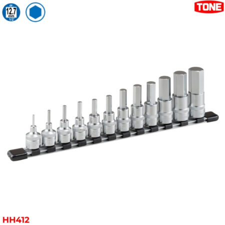TONE HH412 Bộ đầu khẩu lục giác 12 chi tiết
