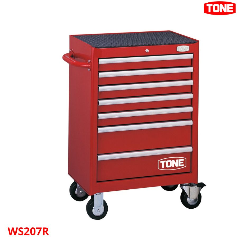 TONE WS207R Tủ đựng dụng cụ 7 ngăn, màu đỏ