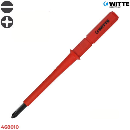 WITTE 468010 Mũi vít cách điện cho tua vít lực