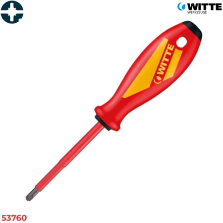 WITTE 53760 Tua vít cách điện Pozidriv