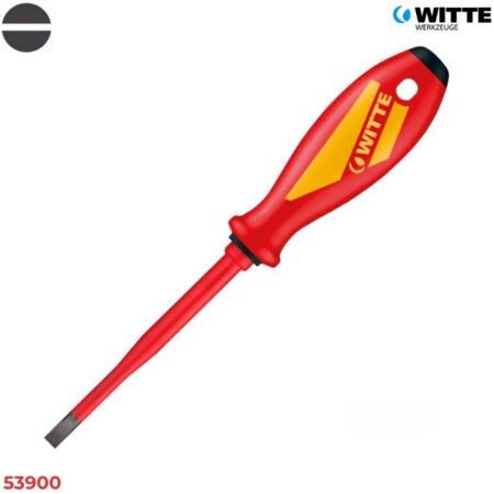 WITTE 53900 Tua vít cách điện dẹt