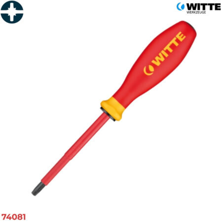WITTE 74081 Tua vít cách điện PH 1 Modul