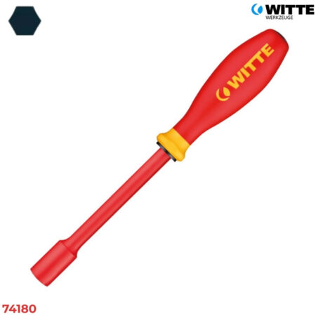 WITTE 74180 Tua vít cách điện đầu lục giác âm PRO