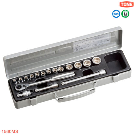 Bộ đầu tuýp lục giác TONE 1560MS 26 pcs đầu 3/8"