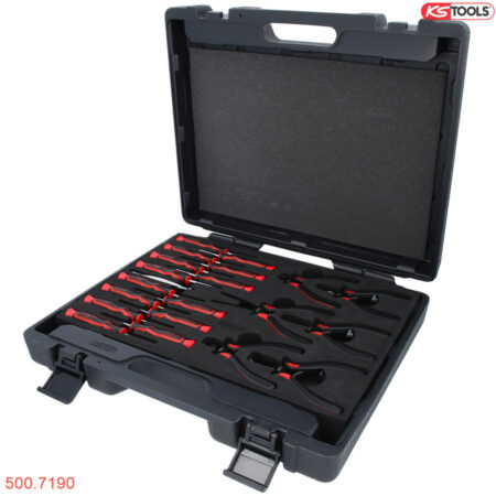 Bộ kìm, tô vít chính xác ESD 21 pcs KS Tools 500.7190
