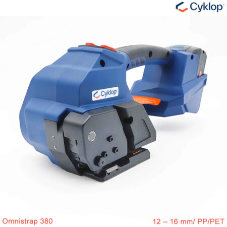 Máy siết đai nhựa dùng pin 4500N Cyklop Oministrap 380