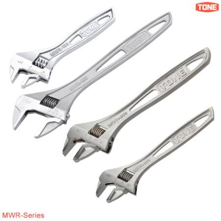 Mỏ lết ngàm phẳng TONE MWR-Series size 100-450 mm