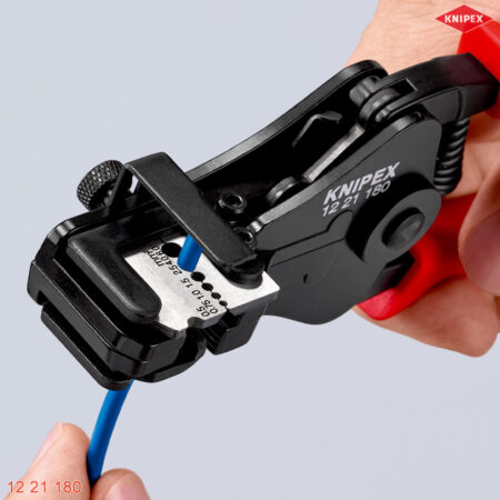 ngàm Kìm tuốt vỏ dây điện tiết diện 0,5 - 6 KNIPEX 12 21 180