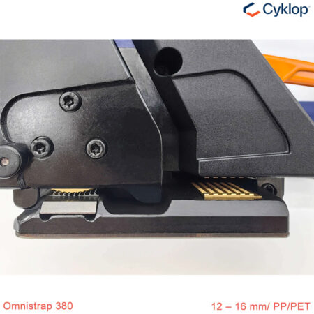 ngàm Máy siết đai nhựa dùng pin 4500N Cyklop Oministrap 380