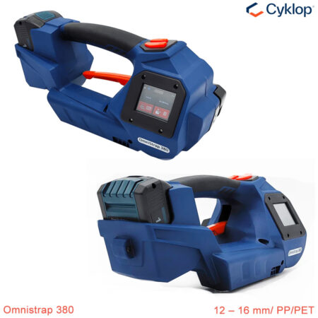 thông số Máy siết đai nhựa dùng pin 4500N Cyklop Oministrap 380
