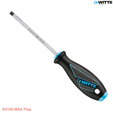 Tua vít 2 cạnh 63100 WITTE cán sợi thủy tinh