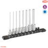 TONE HH208L Bộ đầu khẩu bít lục giác dài 10 mm