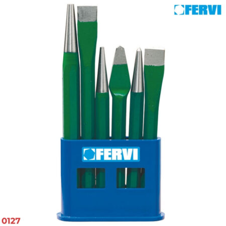 FERVI 0127 Bộ mũi đục đa năng 6pcs