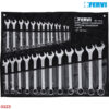 FERVI 0223 Bộ cờ lê vòng miệng 25 cây