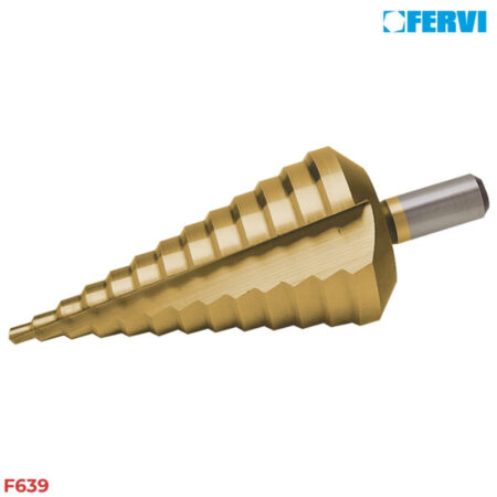 FERVI F639 Mũi khoan tháp phủ TiN