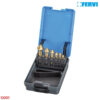 FERVI S001 Bộ mũi vát mép 90° 3 lưỡi cắt 6 chi tiết