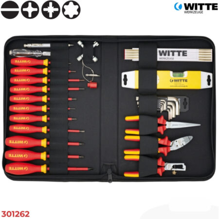WITTE 301262 Bộ dụng cụ sửa chữa cách điện 20 món
