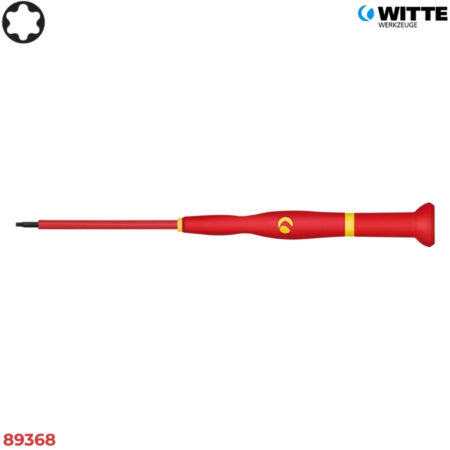 WITTE 89368 Bộ tua vít điện tử cách điện 7 món kèm hộp nhựa (Torx) - 1