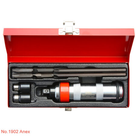 Bộ tô vít chuôi đóng xoay 9.5 mm đầu 3/8″ No.1902 Anex