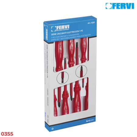 FERVI 0355 Bộ tua vít cách điện 7 cây