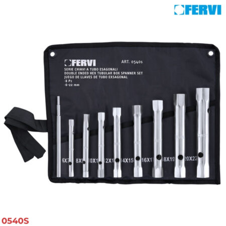 FERVI 0540S Bộ cờ lê ống lục giác 8 cây