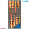 FERVI TM01/026 Bộ tua vít cách điện kèm khay mút xốp 8 cây