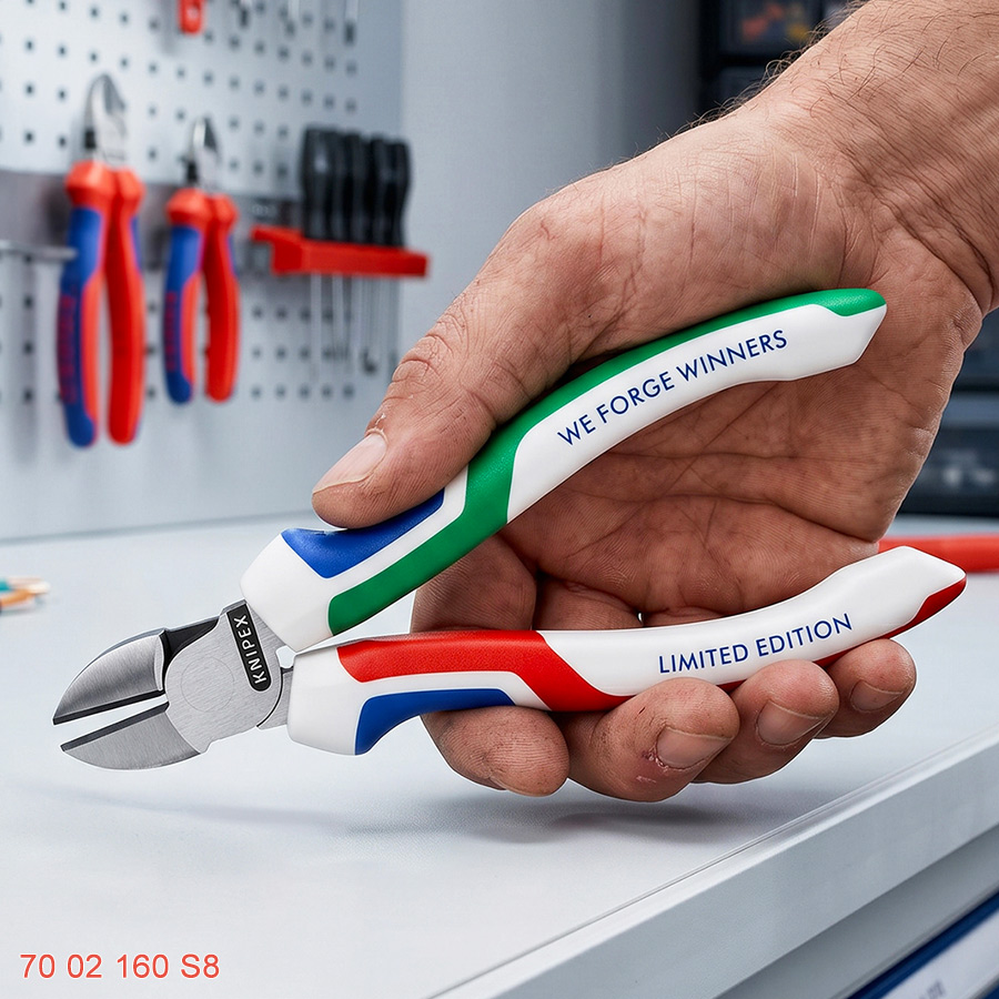 Kìm cắt Knipex bản giới hạn We Forge Winners 70 06 160 S8 (1)