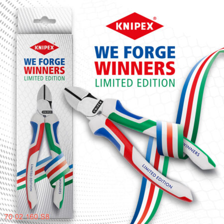 Kìm cắt Knipex bản giới hạn We Forge Winners 70 02 160 S8