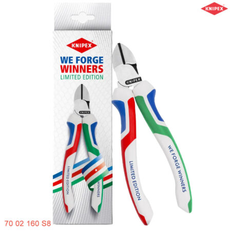 Kìm cắt Knipex We Forge Winners Limited Edition 70 02 160 S8 (1)