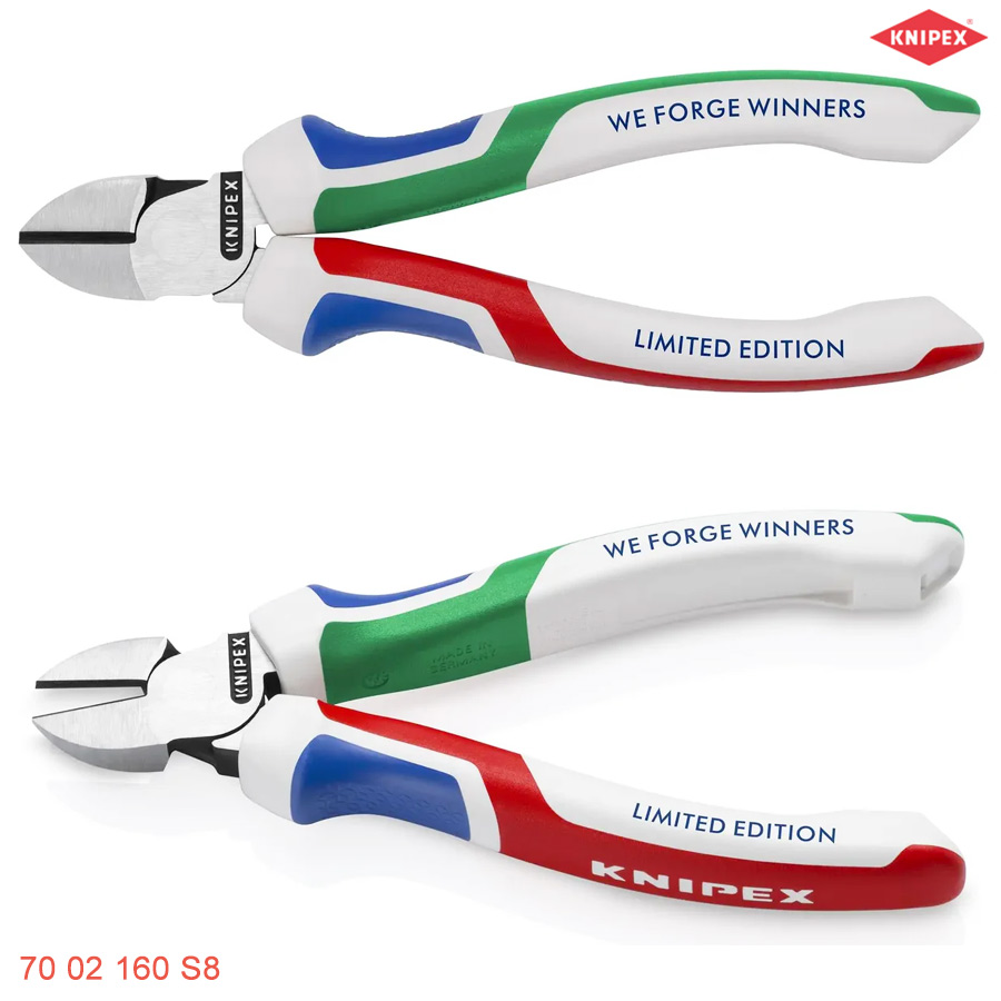 Kìm cắt Knipex We Forge Winners Limited Edition 70 02 160 S8