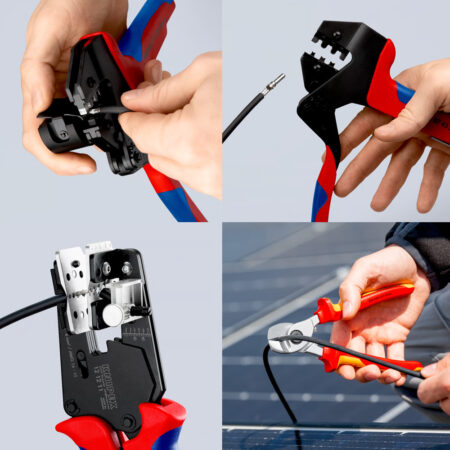 Bộ kìm thi công hệ thống solar đầu nối MC4 Knipex 97 91 04 V01 7 pcs (1)