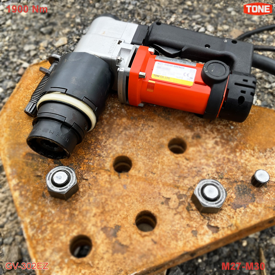 Máy Siết Cắt bu lông cường độ cao M27-M30 TONE GV-302EZ