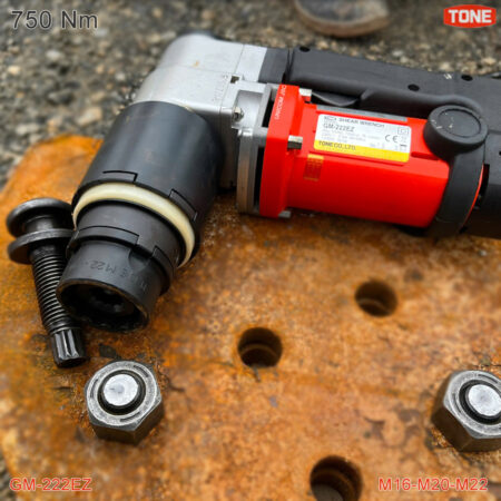 Máy siết cắt bulong M16-M22 TONE model GM-222EZ