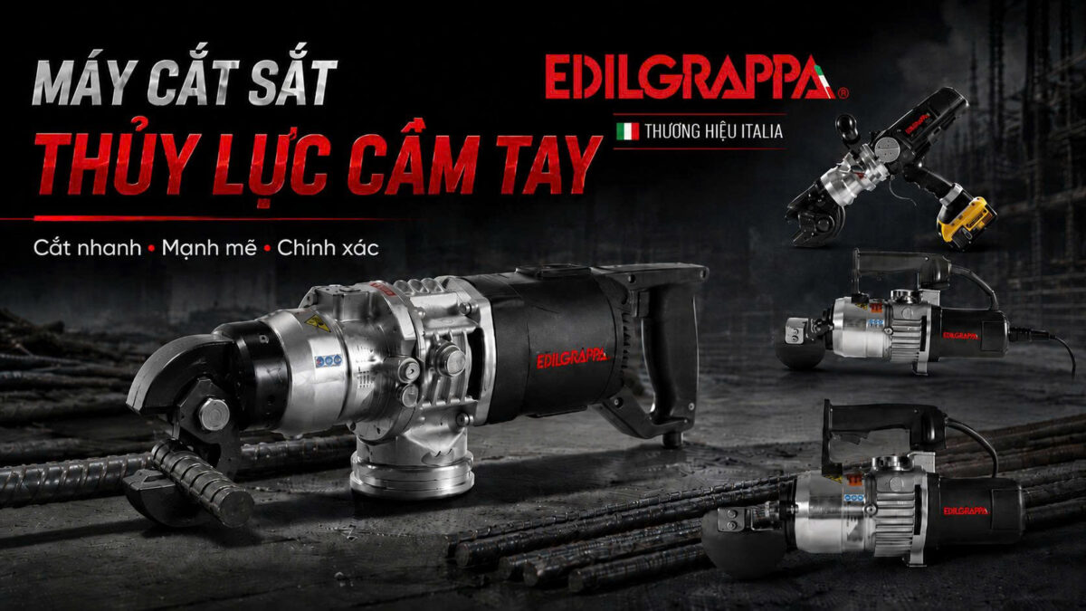Máy cắt thủy lực cầm tay Edilgrappa