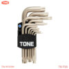 Bộ chìa hoa thị T6-T55 chữ L 12pcs TONE TXLN1200H